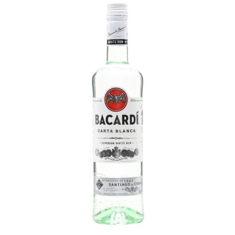 BACARDI CARTA BLANCE RUM 750ML