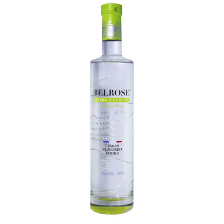 BELROSE LEMON 750ML FLAVOURED VODKA