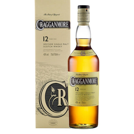 CRAGGANMORE 12 YEARS SINGLE MALT WHISKY