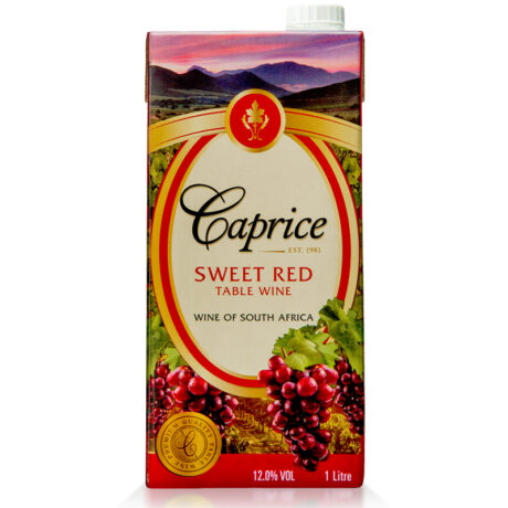 Caprice Red Sweet Wine Tetra 1L