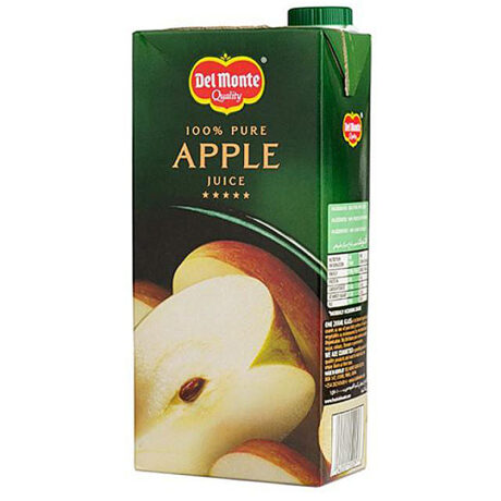 DELMONTE 1L PURE APPLE JUICE