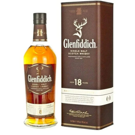 GLENFIDDICH 18 YRS 700ML SINGLE MALT SCOTCH WHISKY