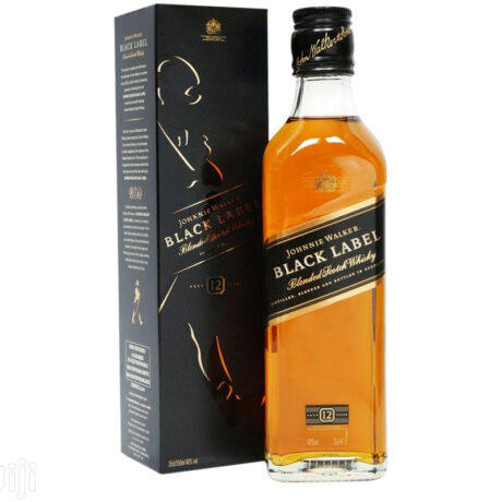 JOHNNIE WALKER BLACK LABEL 375ML