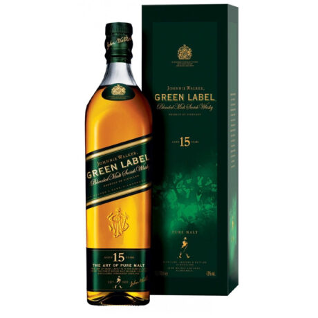 JOHNNIE WALKER 750ML GREEN 15YRS