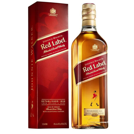 JOHNNIE WALKER RED LABEL 750ML