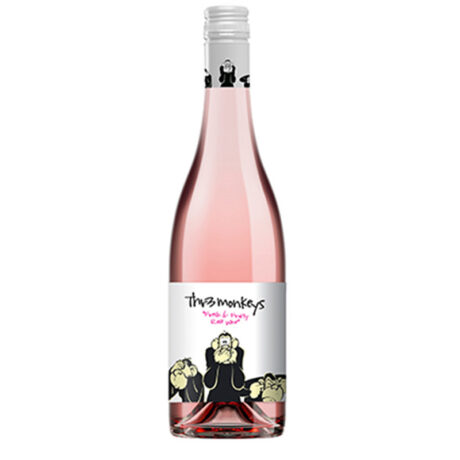 Three Monkeys 750Ml Rose Wine