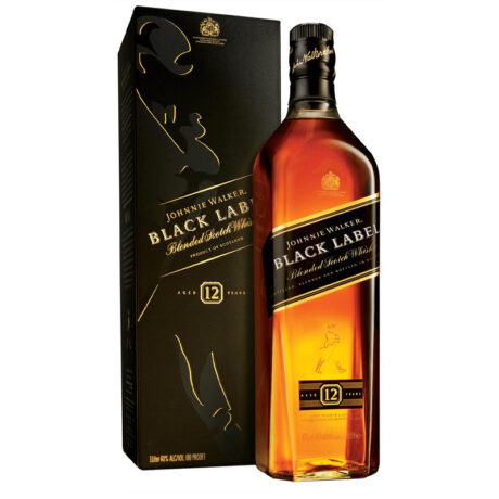 JOHNNIE WALKER BLACK LABEL 1LTR